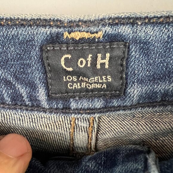 Citizens of Humanity Emerson Slim Boyfriend Embroidered Denim Jeans Size 26 Boho - Picture 3 of 12